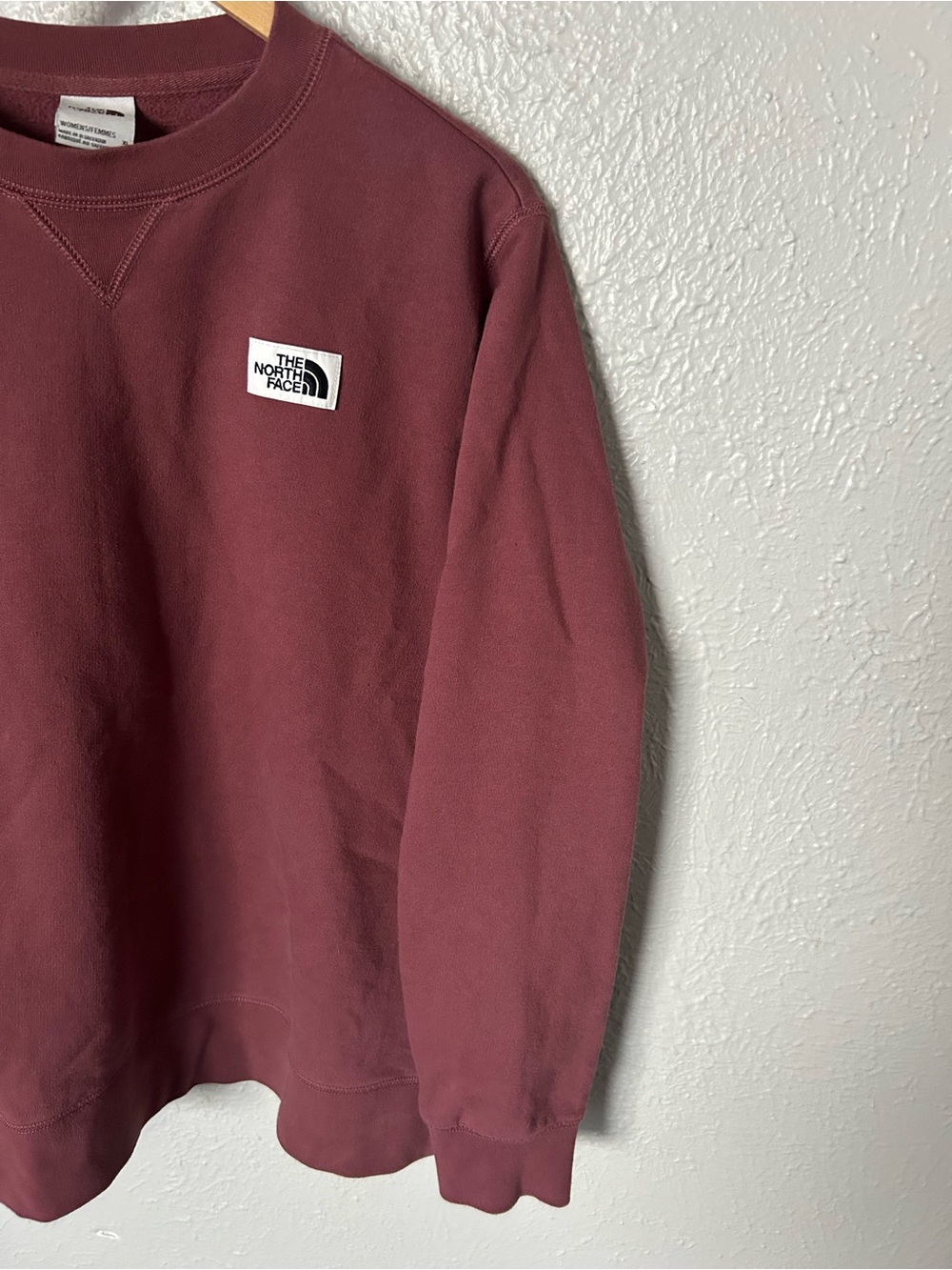 The North Face Crewneck Sweatshirt - Maroon - Picture 3 of 5